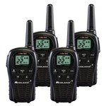 Midland LXT500VP3 Frs Two Way Radios - 4 Pack Bundle W/ Chargers. Fixed Price $109.98.
