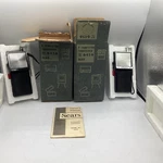 2 Sears Roebuck & Co. 9 Transistor Transceiver Black 57 Model 6456 Walkie Talkie. Fixed Price $67.11.