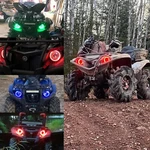 Bluetooth Multi Color Halo Kit Yamaha Grizzly 550/700 2007-CURRENT Models. Fixed Price $100.00.