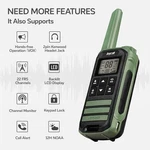 Joycall Walkie Talkies Long Range Weather Alert Portable - Green. Fixed Price $32.30.