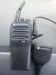 Motorola CP200D 16CH Two Way Radio AAH01QDC9JA2AN W/ Shoulder Mic & Battery. Fixed Price $149.99.