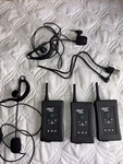 Ejeas Fbim 3 Unit Referee Intercom Set Working. Fixed Price $150.00.