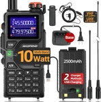 Baofeng K5PLUS Radio Ham 10W Rechargeable Walkietalkies Longrange UV32 5RM. Fixed Price $31.36.