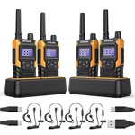T4 Long Range Walkie Talkies, Portable Way Radios IP67 Waterproof, With Earpi.... Fixed Price $240.79.
