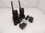 Pair Of Rca XR150U 16 Ch. Analog Uhf 450-470MHZ Radio W/ Chargers. Fixed Price $128.00.