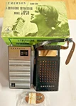 Vintage Emerson Radio Com Model 31P59 8-TRANSISTOR Transceiver Leather Case Box. Fixed Price $79.99.