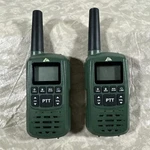 2 Ozark Trail Green IPX4 Weatherproof Walkie Talkie Radio 100070695. Fixed Price $24.99.