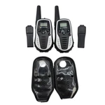 Audiovox Radio Walkie Talkies Model GMRS6000 W/cases Belt Clips. Fixed Price $10.97.