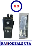 X Motorola PR400 Limited Keypad Uhf Radio AAH65RDF9AA3AN & PMAE4016 Antenna. Fixed Price $387.00.