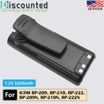 Battery For Icom IC-F22SR IC-T3H IC-F3GT IC-F4GT IC-F11 IC-F21 IC-A6E. Fixed Price $18.09.