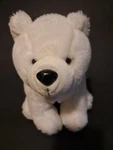 Barbie Kiddesigns Plush Talking Polar Bear Lights Up When Has Boo-boo. Fixed Price $28.00.