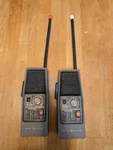 Vintage General Electric Walkie Talkies Pair Model No 3-5954A W/ Morse Code. Fixed Price $29.95.