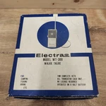 1960 Model WT-300 Electra Walkie Talkies All Transistor Working Tested Set 2. Fixed Price $29.83.