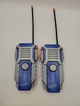 Nerf Walkie Talkie Kids Two Way Radio Handheld Blue Hasbro Pair Set Of 2. Fixed Price $16.99.
