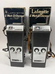 Vtg Lafayette 5 Watt Channel Walkietalkie Lot OF2 # 99-32484L- Dyna 12A Japan. Fixed Price $70.99.