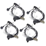 4-PACK Hands Free Headset For Retevis H-777 RT-5RV RT-B6 Two-way Radio. Fixed Price $25.95.