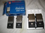 Vintage Afco Electronics WT3-A Transceiver Set. Fixed Price $25.00.