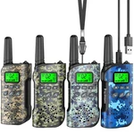 Walkie Talkies For Kids Rechargeable,toys Boys And Girls Ages 3-12, 4 Pac.... Fixed Price $64.62.