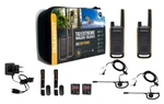 Motorola T82 Walkie Talkie Pair + Charger Headphones Carrying Case PMR446. Fixed Price $122.21.