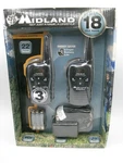 New Midland LXT114VP Two-way Radios 18-MILE Range 22-CHANNEL Nip. Fixed Price $15.95.