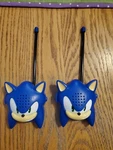 Sonic The Hedgehog Walkie Talkies Set For Parts. Fixed Price $9.99.