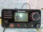 Boaters' Resale Shop Of Tx 2603 2101.02 Raymarine RAY60 Vhf Radio-no Mic. Fixed Price $221.93.