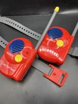 Vintage Sony My First Walkie Talkie Wrist Radios Lot 2 Red Yellow ICB-1010. Fixed Price $50.00.