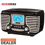Crosley CR612-BK Black Corsair Retro Am/fm Radio Dual Alarm Clock Cd Player. Fixed Price $119.99.