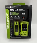 Brand New!!! Motorola T600 H2O Two-way Radios 35 Miles. Fixed Price $80.00.