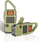 Solar Rechargeable Walkie Talkie With Noaa Alert, Led Flashlight & Sos Siren. Fixed Price $133.99.