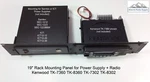 19" Rack Mount Panel: Samlex / Ict Power Supply + Radio Combination. Fixed Price $99.08.