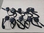 10 Lot Motorola HMN9052C Handheld Two-way Radio Microphone Lapel. Fixed Price $100.00.