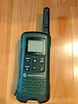 Great Motorola T261CA Green Radio Walkie Talkie 2-WAY Micro Portable Handheld. Fixed Price $29.09.