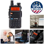 Baofeng GT-5R Dual Band Ham Radio Compliant, 128 Channels, 1800MAH Battery. Fixed Price $77.99.