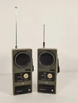 General Electric Handheld Portable Walkie-talkie Radios Pair Works!. Fixed Price $22.00.