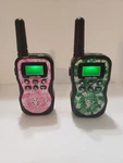 Caferria Kids Walkie Talkies Travel HK-588 (2) Lcd Flashlight 22 Channel. Fixed Price $13.95.