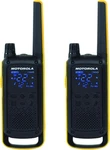 Motorola Talkabout T470 Two-way Radio, 35 Mile, 2 Pack, Noaa, Black & Yellow. Fixed Price $80.00.
