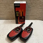 Floureon Walkie Talkie Pack Set Max 5KM Two Way Radio 22 Channel Interphone Us. Fixed Price $20.00.