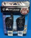 Midland Two-way Radios 26 Mile 22 Channel. Fixed Price $39.95.