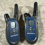 (2)-MOTOROLA FV500 2-WAY Radio Walkie Talkie. Fixed Price $14.99.