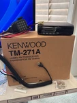 Kenwood TM-271A 144MHZ Fm Ham Radio Transceiver. Fixed Price $250.00.