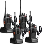 4 Pack Walkie Talkies Long Range Rechargeable 16CH Two Way Radios. Fixed Price $75.39.