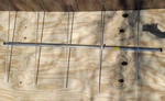 150-174 Mhz Yagi Antenna Elements 9.2DB 300 Watt Maxrad MYA1505KN Open Box. Fixed Price $169.99.