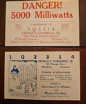 Vintage 1960S Windsor Vermont Citizens Band Radio Qsl Card 1Q2314 Lot Of. Fixed Price $10.00.
