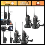 Long Range Walkie Talkies 16 Channel Rechargeable Two Way Radios With Earpieces. Fixed Price $66.99.