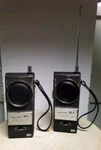 Radioshack Vintage 1972 Realistic TRC-4 Channel Solid State Tranceivers. Fixed Price $34.99.