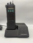 Motorola H04UCF9PW7AN Astro Saber Series Ii 800 Mhz W/ Battery - Powers On. Fixed Price $249.99.
