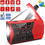 Emergency Radio 4000MAH Solar Hand Crank Am/fm/noaa Portable Weather With. Fixed Price $25.49.