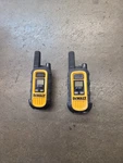 Pair 2X Dewalt IP-67 Watt Heavy Duty Walkie Talkies Dxfhjj *no Charger. Fixed Price $49.00.