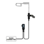 Lite Series Hard Wired 1-WIRE Surveillance Kit With Side Ptt JH-801-1 M2. Fixed Price $13.49.